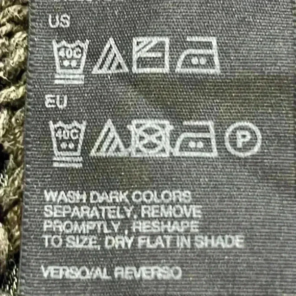 Tommy Hilfiger Sweater Women’s XL Gray Open Diamond Pattern Scoop Neck Knit - Picture 8 of 10